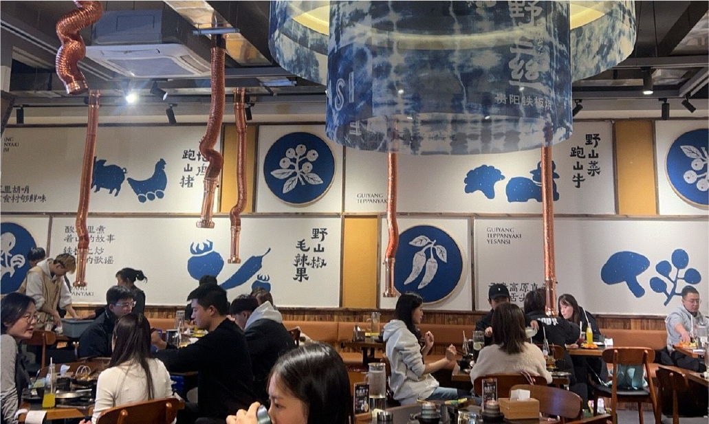 野三丝门店排队照片3